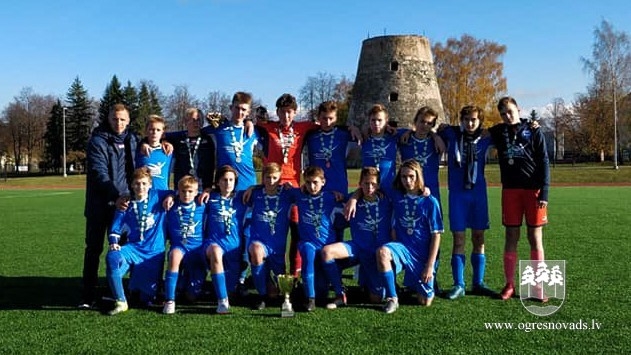 Ogres NSC futbolisti – Attīstības grupas vicečempioni