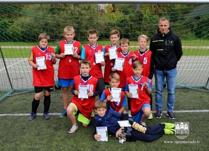 Labākie jaunie futbolisti - Ogres skolās