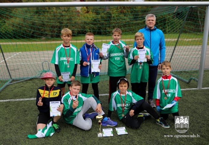 Labākie jaunie futbolisti - Ogres skolās