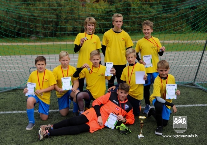 Labākie jaunie futbolisti - Ogres skolās