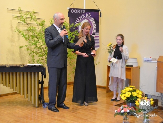 Ogres Mūzikas skolas "Gada balva 2015"
