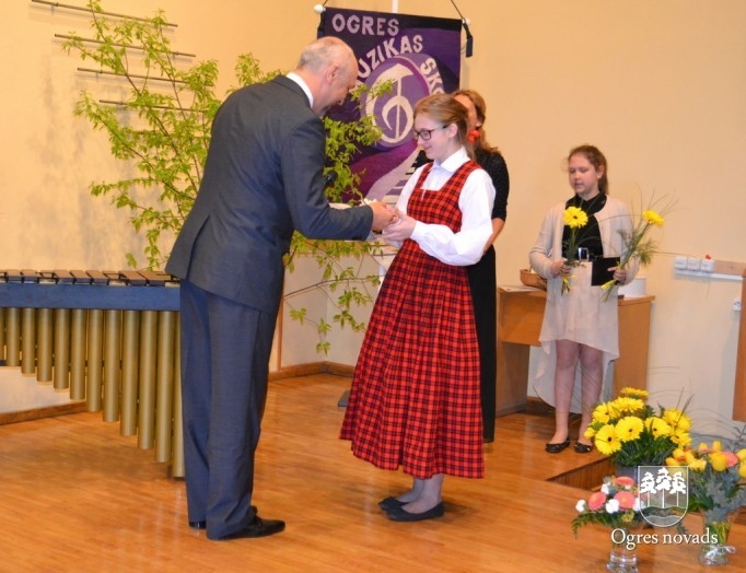 Ogres Mūzikas skolas "Gada balva 2015"