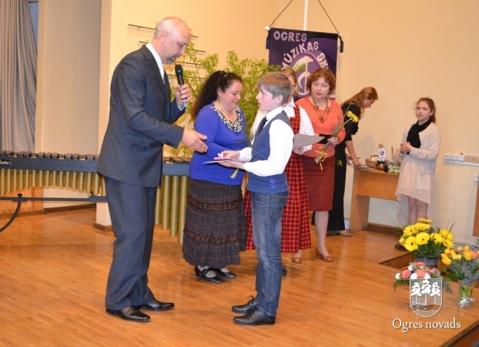 Ogres Mūzikas skolas "Gada balva 2015"