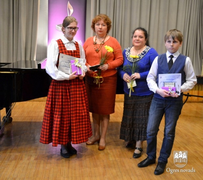 Ogres Mūzikas skolas "Gada balva 2015"