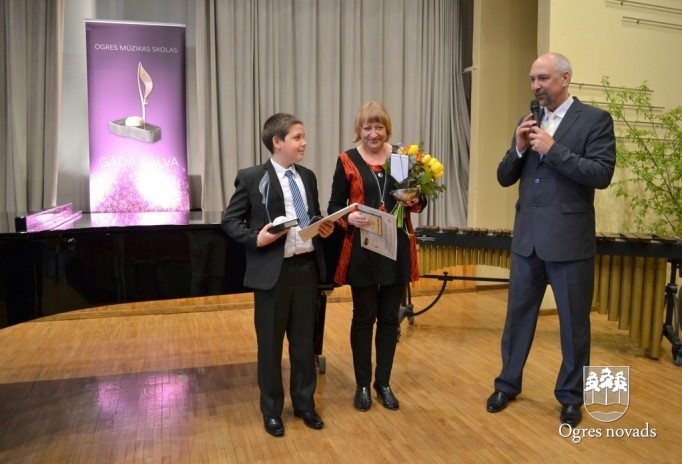Ogres Mūzikas skolas "Gada balva 2015"