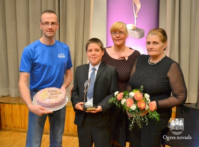 Ogres Mūzikas skolas "Gada balva 2015"