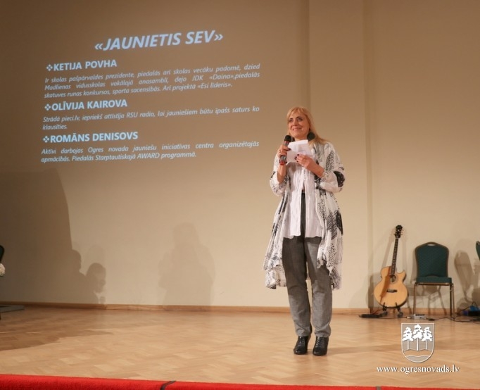 Godina Ogres novada Jauniešu Gada balvas ieguvējus