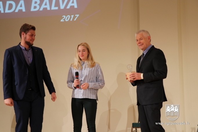 Godina Ogres novada Jauniešu Gada balvas ieguvējus