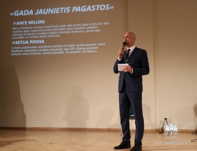 Godina Ogres novada Jauniešu Gada balvas ieguvējus