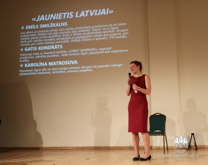 Godina Ogres novada Jauniešu Gada balvas ieguvējus
