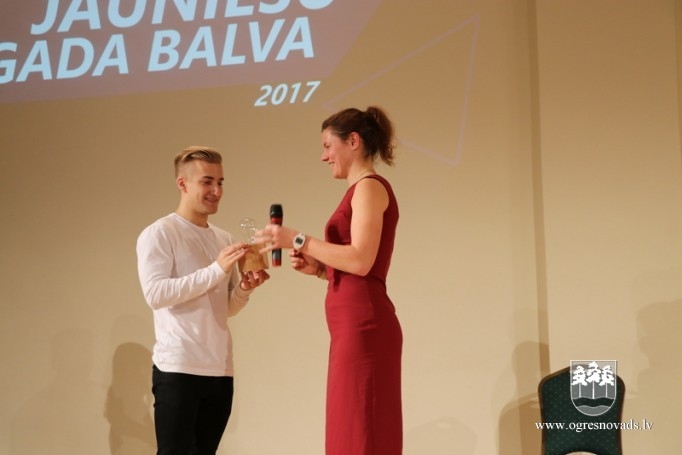 Godina Ogres novada Jauniešu Gada balvas ieguvējus