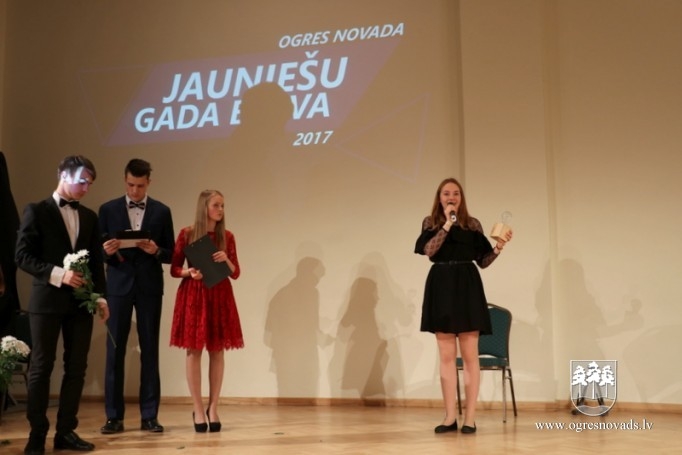 Godina Ogres novada Jauniešu Gada balvas ieguvējus