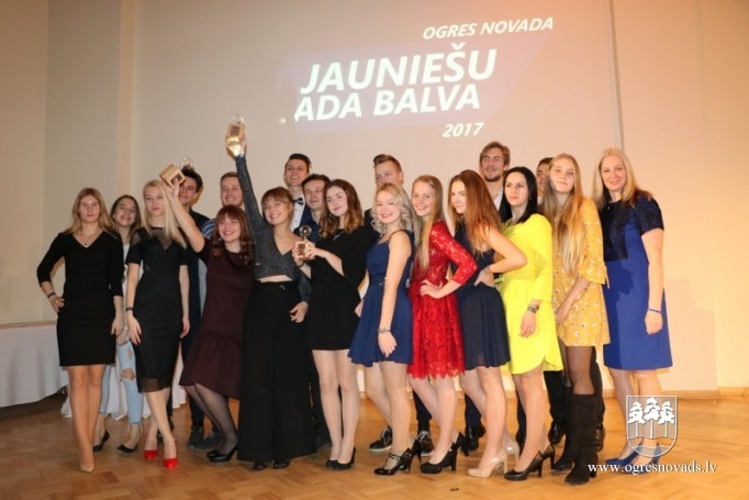 Godina Ogres novada Jauniešu Gada balvas ieguvējus