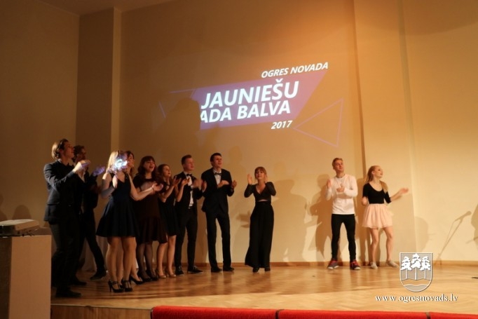 Godina Ogres novada Jauniešu Gada balvas ieguvējus