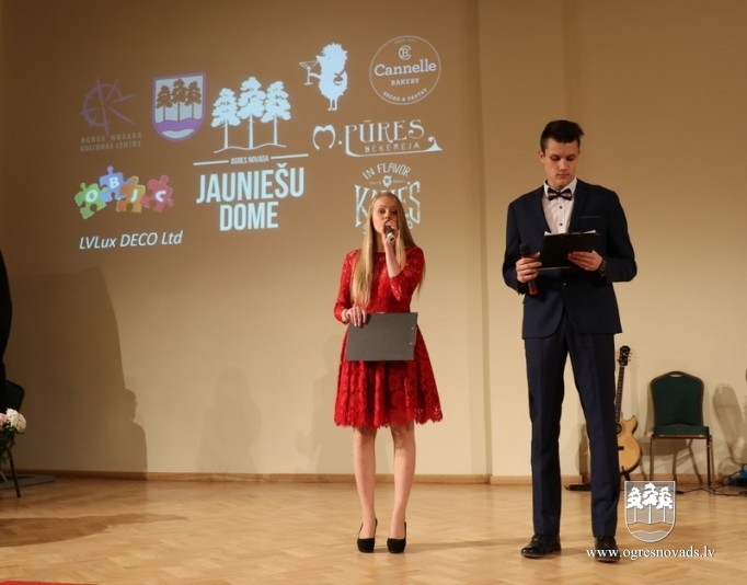 Godina Ogres novada Jauniešu Gada balvas ieguvējus