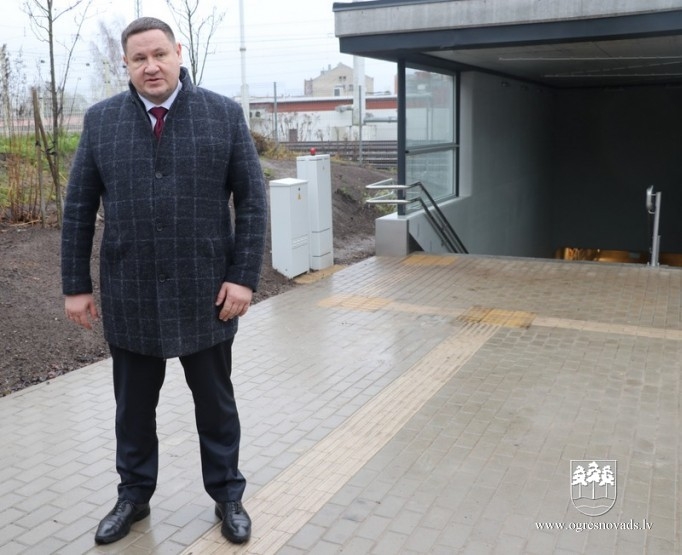 Gājēju tunelis zem dzelzceļa nodots lietošanā (18.11.2020.)