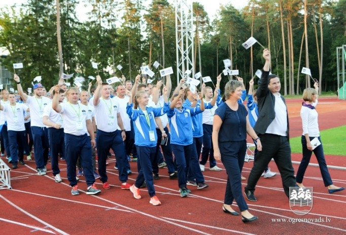 Ogres novada sportistiem visu kalumu godalgas