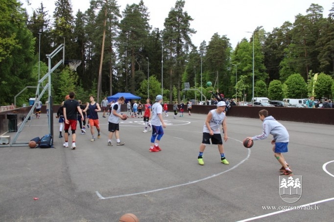 Noslēdzies Latvijas čempionāta “Ghetto Basket” 2.posms Ogrē