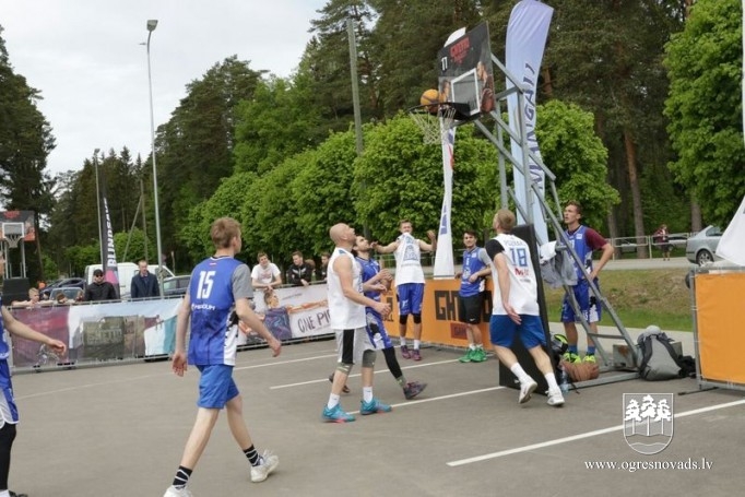 Noslēdzies Latvijas čempionāta “Ghetto Basket” 2.posms Ogrē