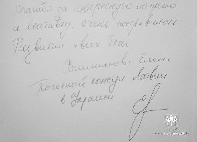 Latvijas Goda konsuls Ukrainā apmeklē Ogri