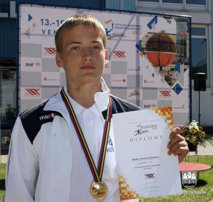 Ogres novada sportistiem Jaunatnes olimpiādē 9 medaļas