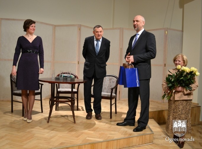 Ogrēnieši tiekas ar G.Gutpelcu un A.Pastari