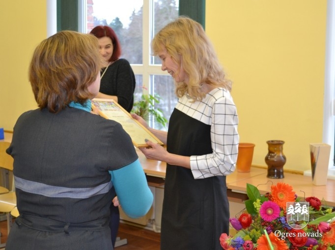 Skolotāja Inese Orbidāne atzīmē dzīves jubileju