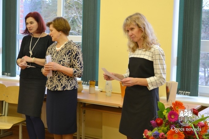 Skolotāja Inese Orbidāne atzīmē dzīves jubileju