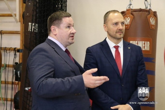 Iekšlietu ministrs darba vizītē Ogrē (16.10.2020.)