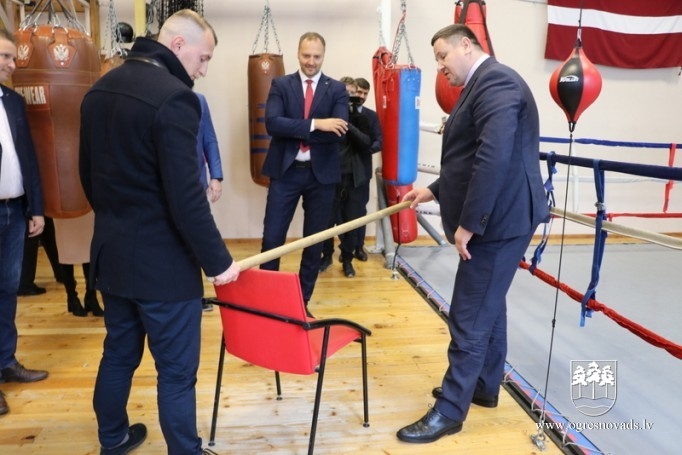 Iekšlietu ministrs darba vizītē Ogrē (16.10.2020.)