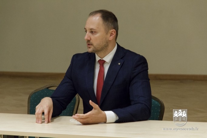 Iekšlietu ministrs darba vizītē Ogrē (16.10.2020.)