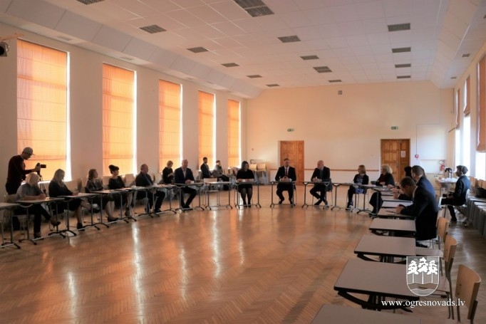 Iekšlietu ministrs darba vizītē Ogrē (16.10.2020.)