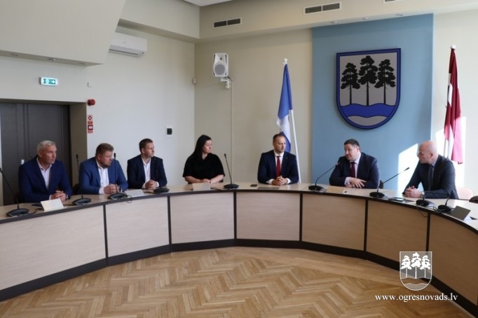 Iekšlietu ministrs darba vizītē Ogrē (16.10.2020.)