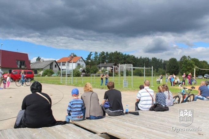 Sportiskās aktivitāte Ogres pilsētas svētkos