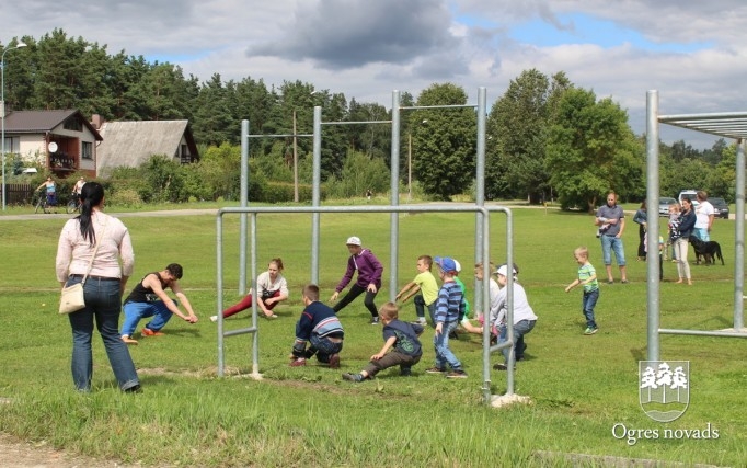 Sportiskās aktivitāte Ogres pilsētas svētkos