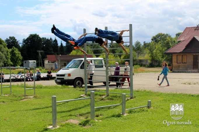 Sportiskās aktivitāte Ogres pilsētas svētkos