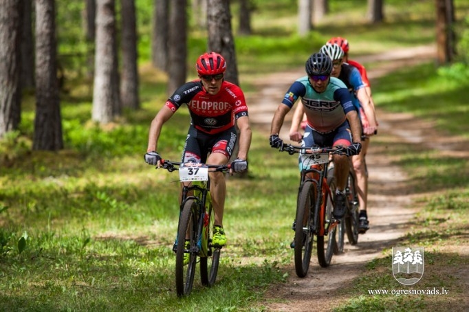 Ikšķiles MTB velobraucienā uzvar Priževoits un Antone