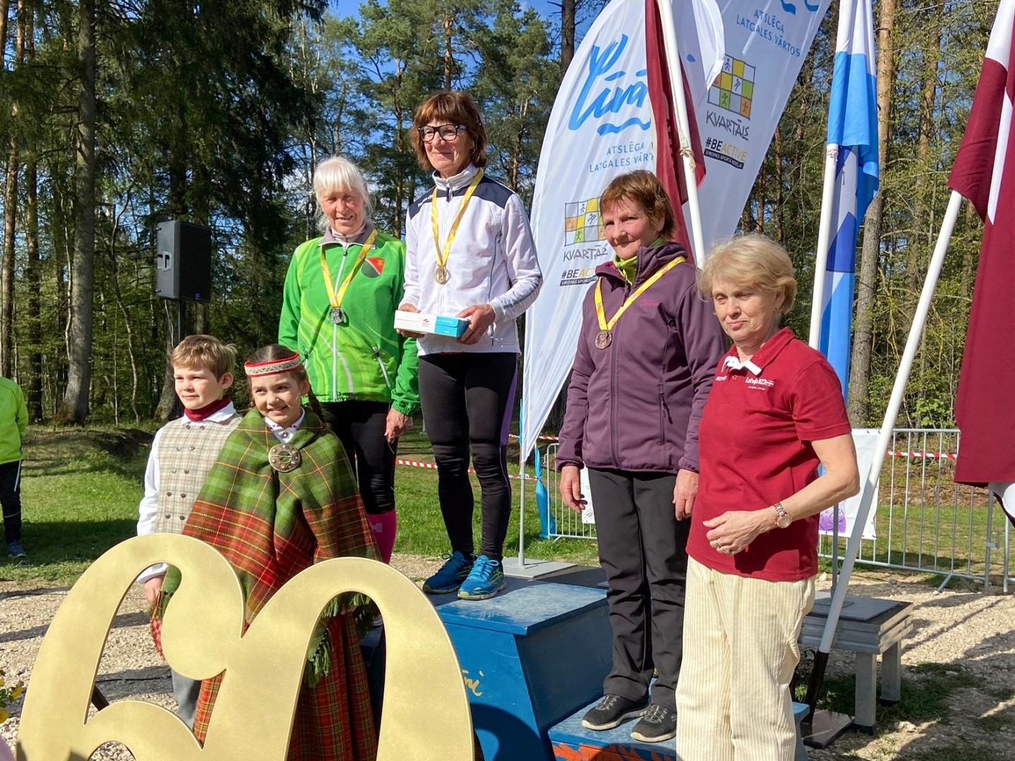 Ogres novada vecmeistariem 17 medaļas Līvānos