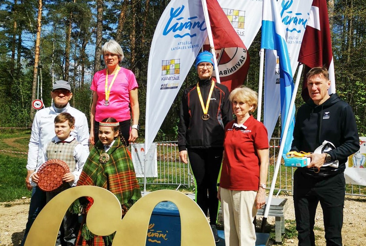 Ogres novada vecmeistariem 17 medaļas Līvānos
