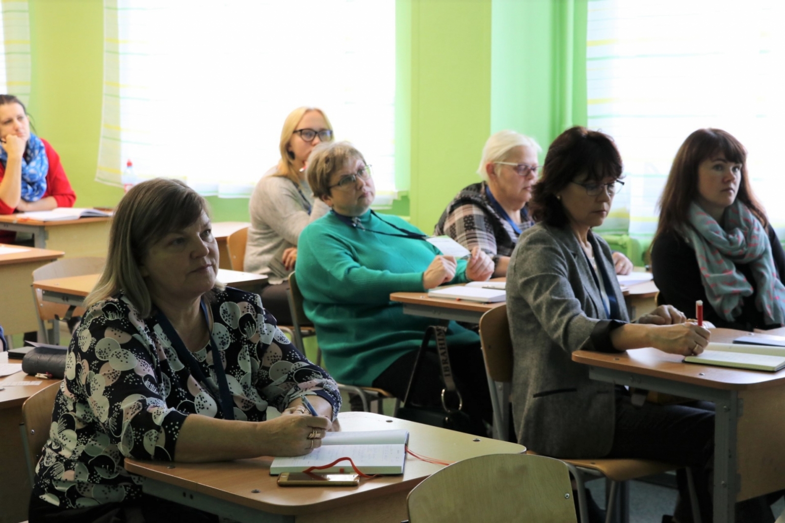 Ogres novada pedagogi gūst jaunas zināšanas konferencē “Vairāk kā stunda…”