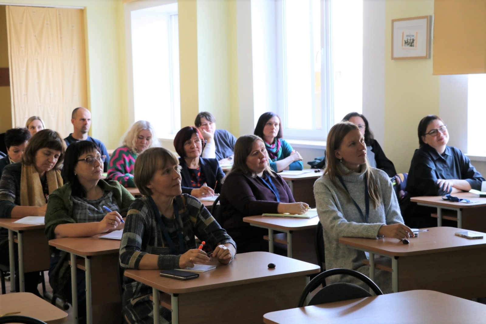 Ogres novada pedagogi gūst jaunas zināšanas konferencē “Vairāk kā stunda…”