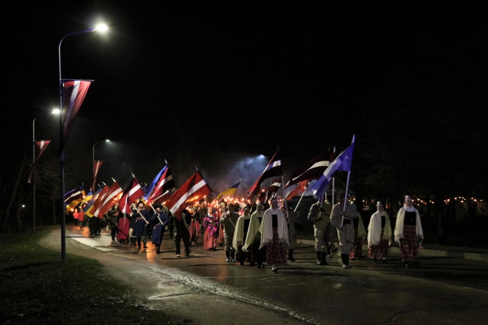 Lāčplēša dienā ogrēnieši godina savas tautas varoņus un Ukrainas aizstāvjus