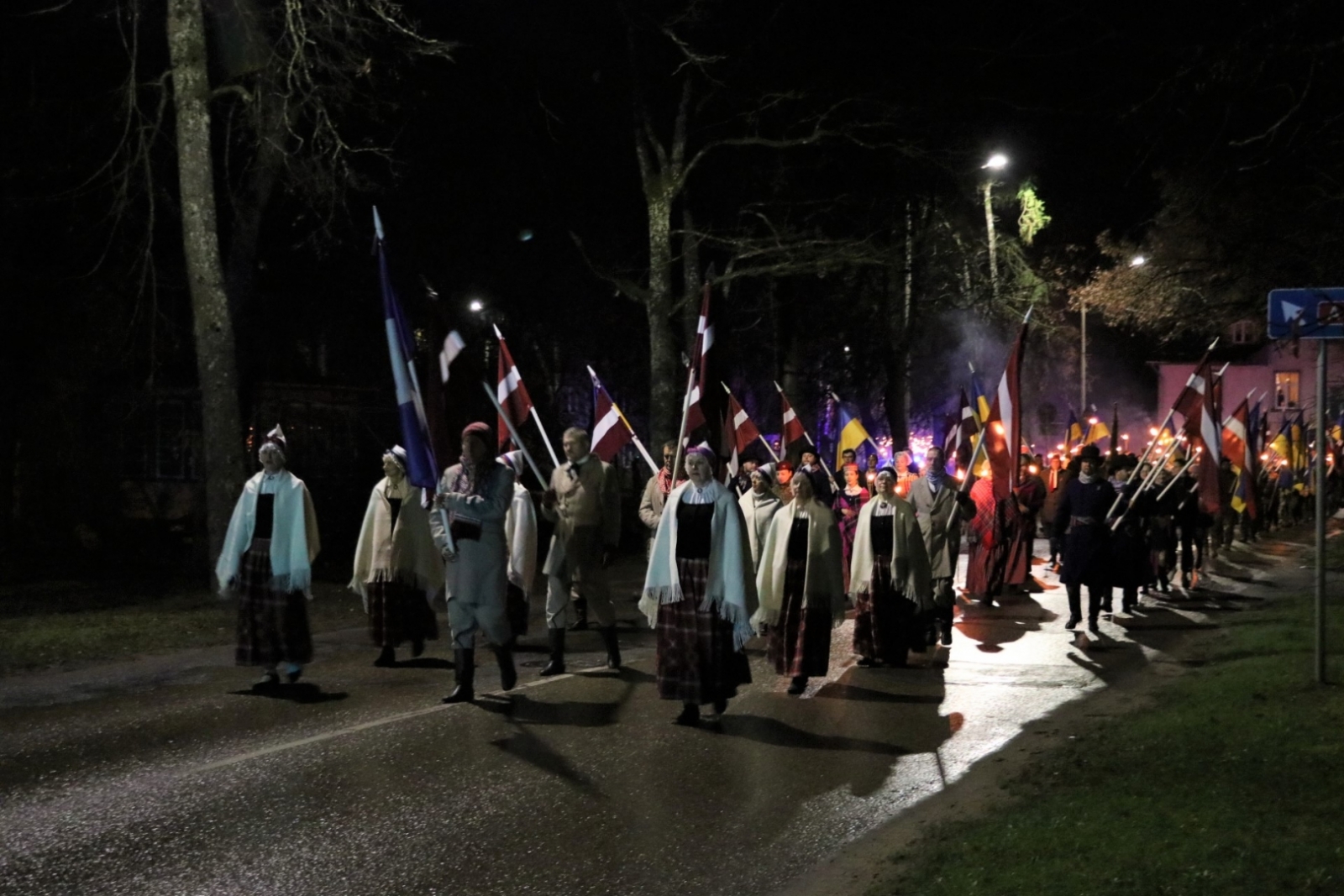 Lāčplēša dienā ogrēnieši godina savas tautas varoņus un Ukrainas aizstāvjus