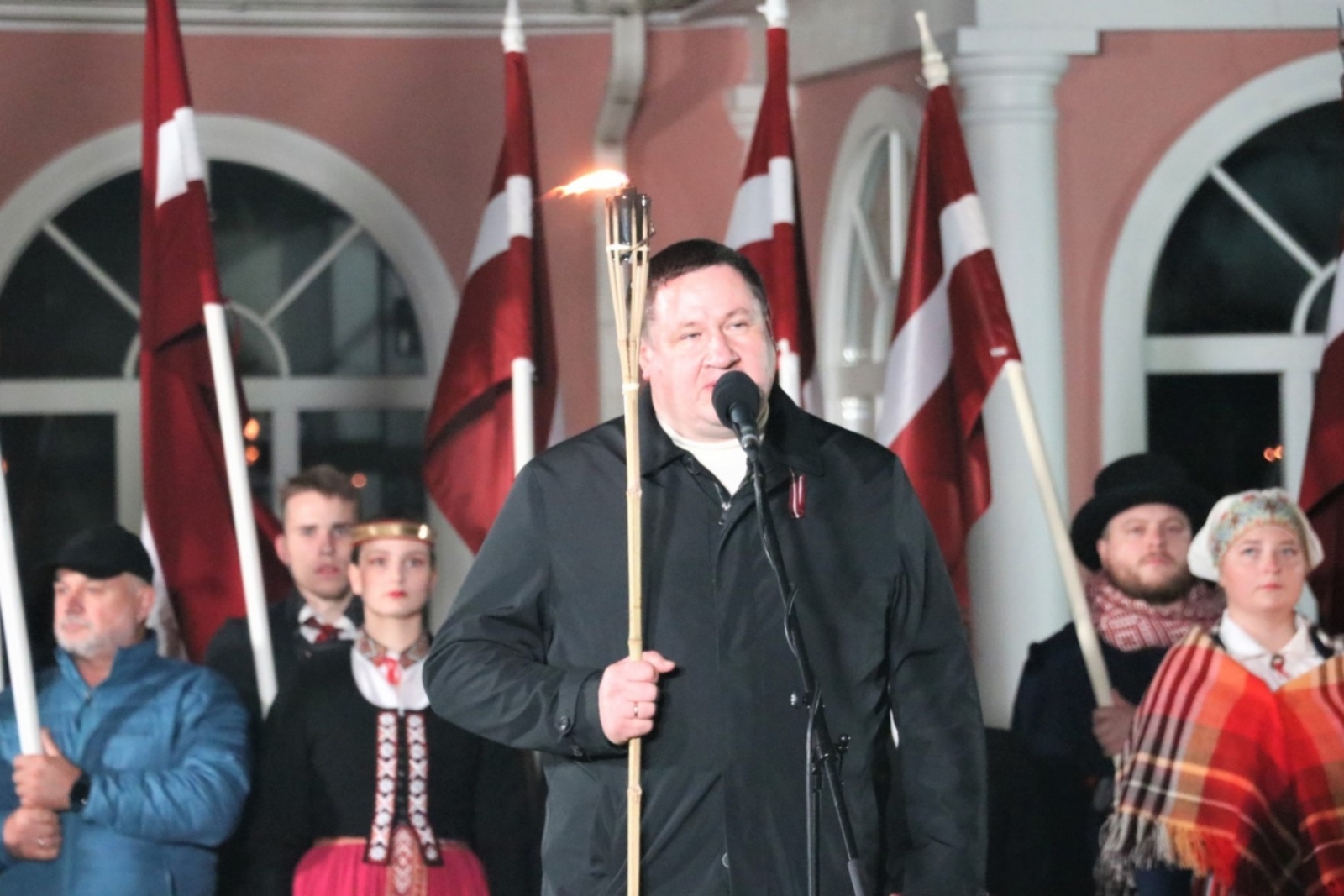Lāčplēša dienā ogrēnieši godina savas tautas varoņus un Ukrainas aizstāvjus