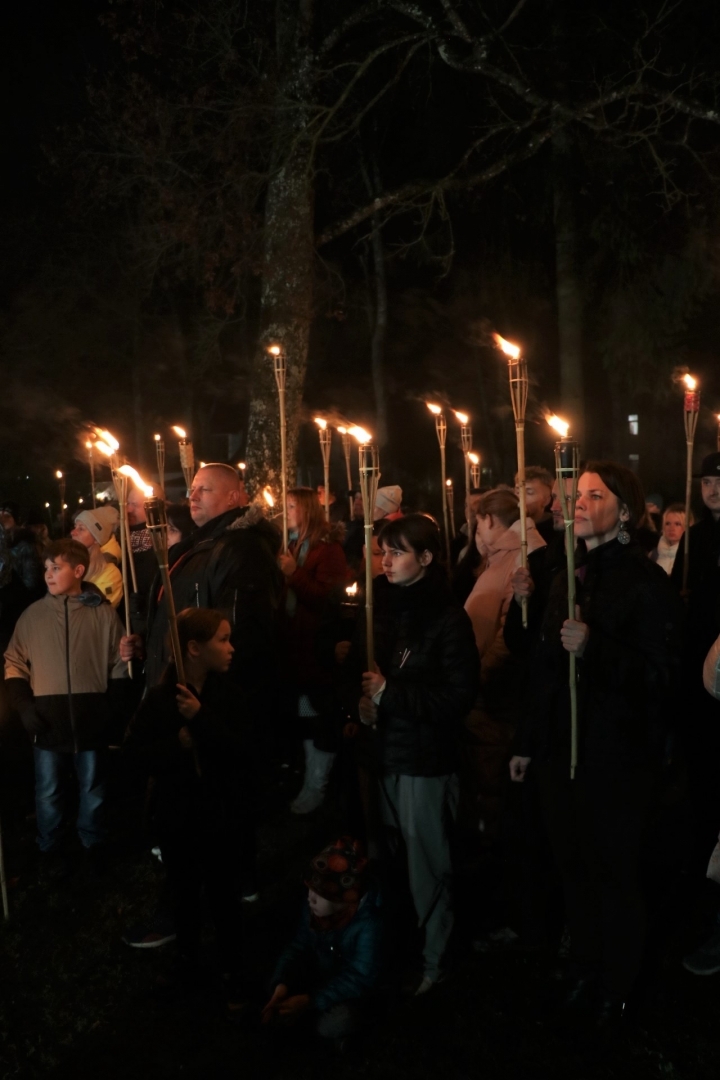 Lāčplēša dienā ogrēnieši godina savas tautas varoņus un Ukrainas aizstāvjus