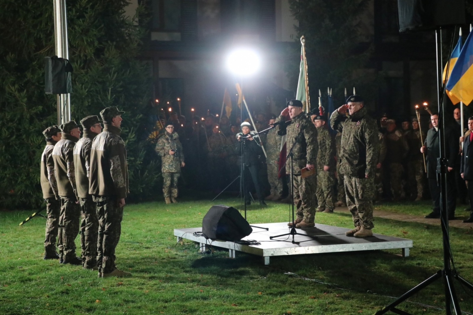 Lāčplēša dienā ogrēnieši godina savas tautas varoņus un Ukrainas aizstāvjus