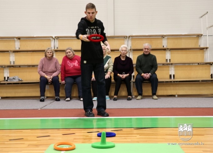 Invalīdu biedrības Ziemas sporta svētki