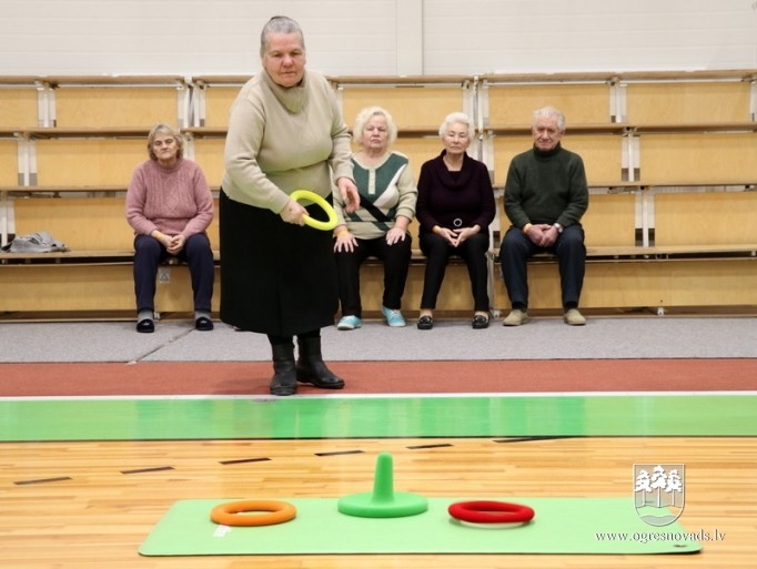 Invalīdu biedrības Ziemas sporta svētki