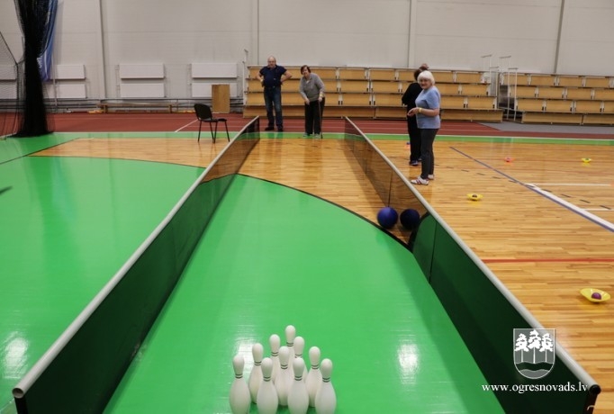 Invalīdu biedrības Ziemas sporta svētki