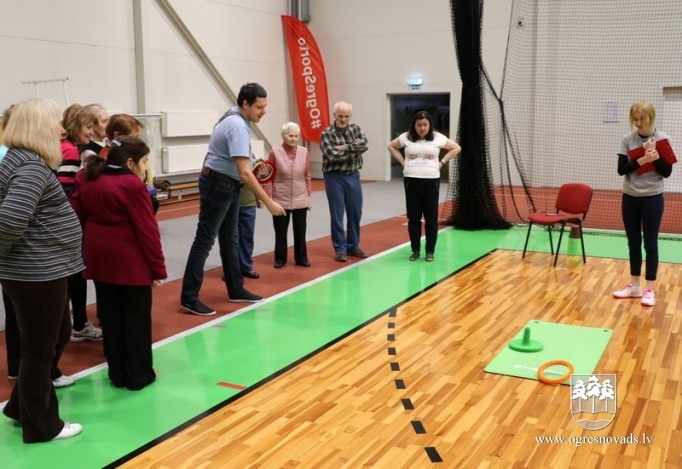 Invalīdu biedrības Ziemas sporta svētki